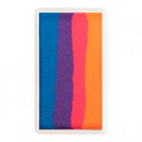 Splitcake Block 49959 oranje/pink/d.bl./l.bl.  28 gr. 35 UITVERKOCHT!